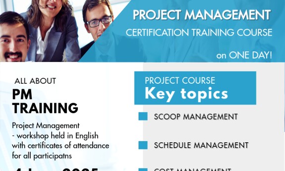 SKN Erasmus+Manager zaprasza na szkolenie pn. Project Management/ SKN Erasmus+Manager  invites you to a training entitled Project Management