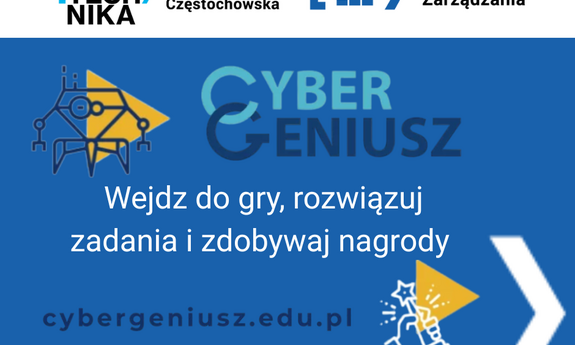Ogólnopolski konkurs edukacyjny „Cyber Geniusz Student 2025”